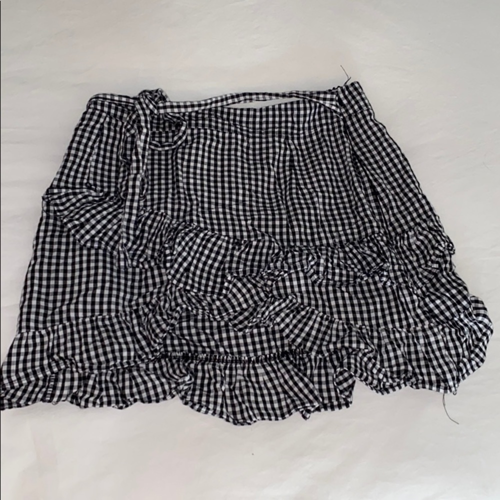 Princess Polly gingham skirt